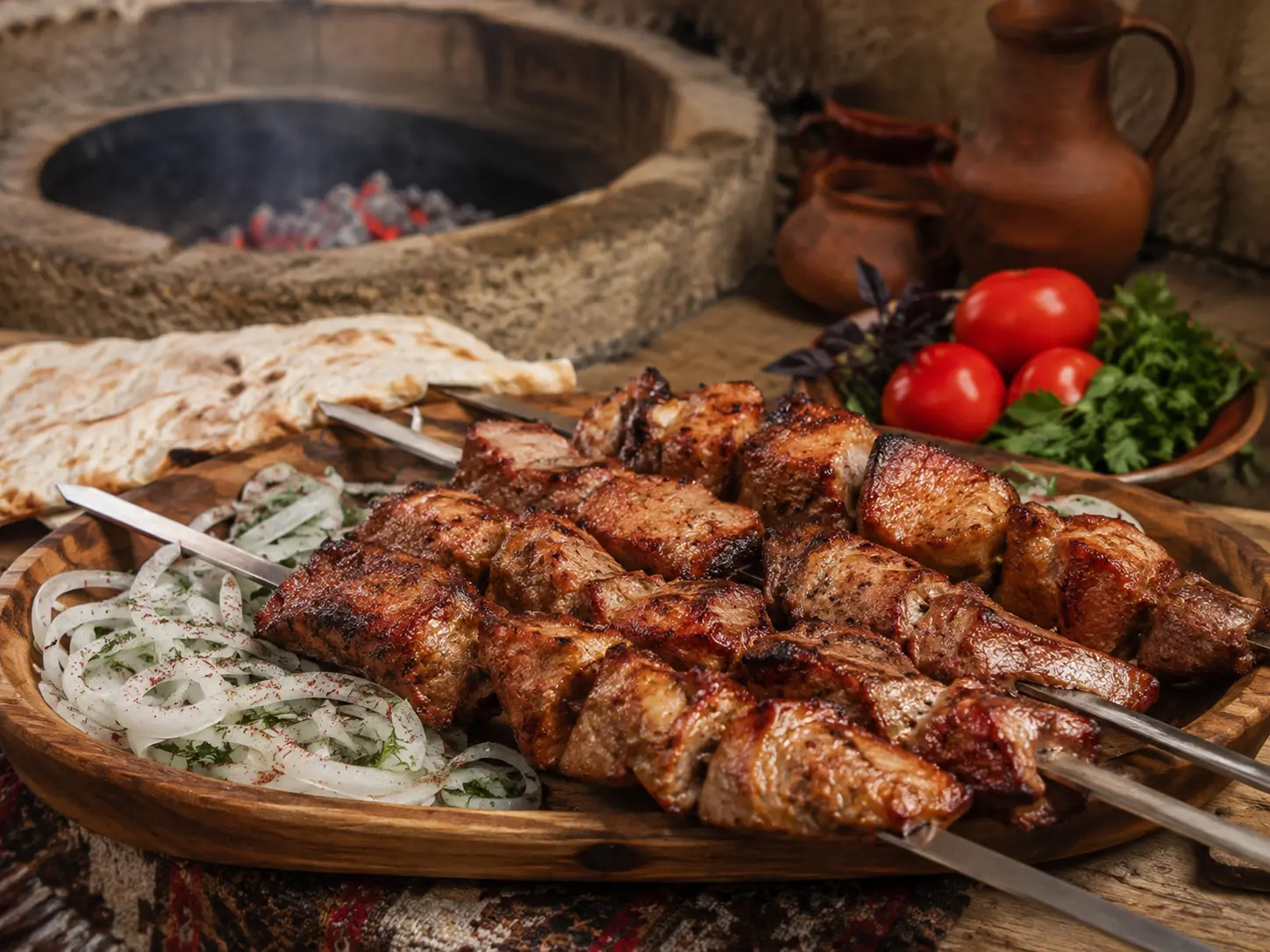 Նկարազարդում «Խորոված» հոդվածի համար
