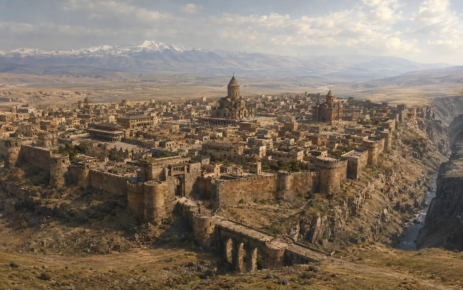 Նկարազարդում «Բագրատունյաց Հայաստանը և Անի քաղաքը» հոդվածի համար