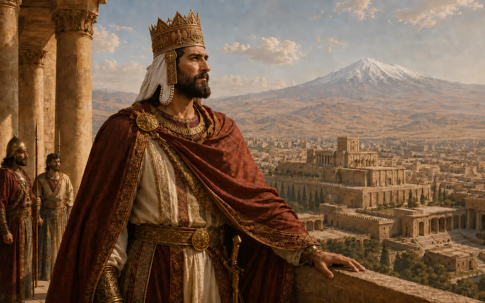 Նկարազարդում «Տիգրան Մեծ» հոդվածի համար